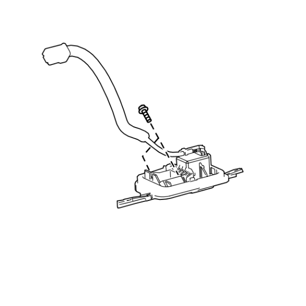 Genuine Lexus 84945-24040 RC-F Boot Release Switch