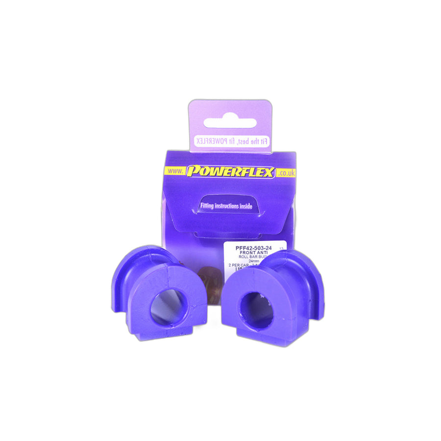Powerflex PFF42-503-24 Rover MG Front Anti Roll Bar Bush 24mm (Inc. 45 & ZS) | ML Performance EU Car Parts