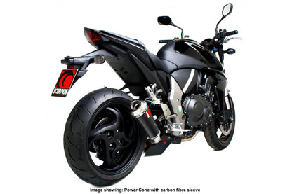 Scorpion EHA101SEO Honda CB1000 R  Power Cone Slip-On - Polished Stainless Steel Sleeve | ML Performance EU EU