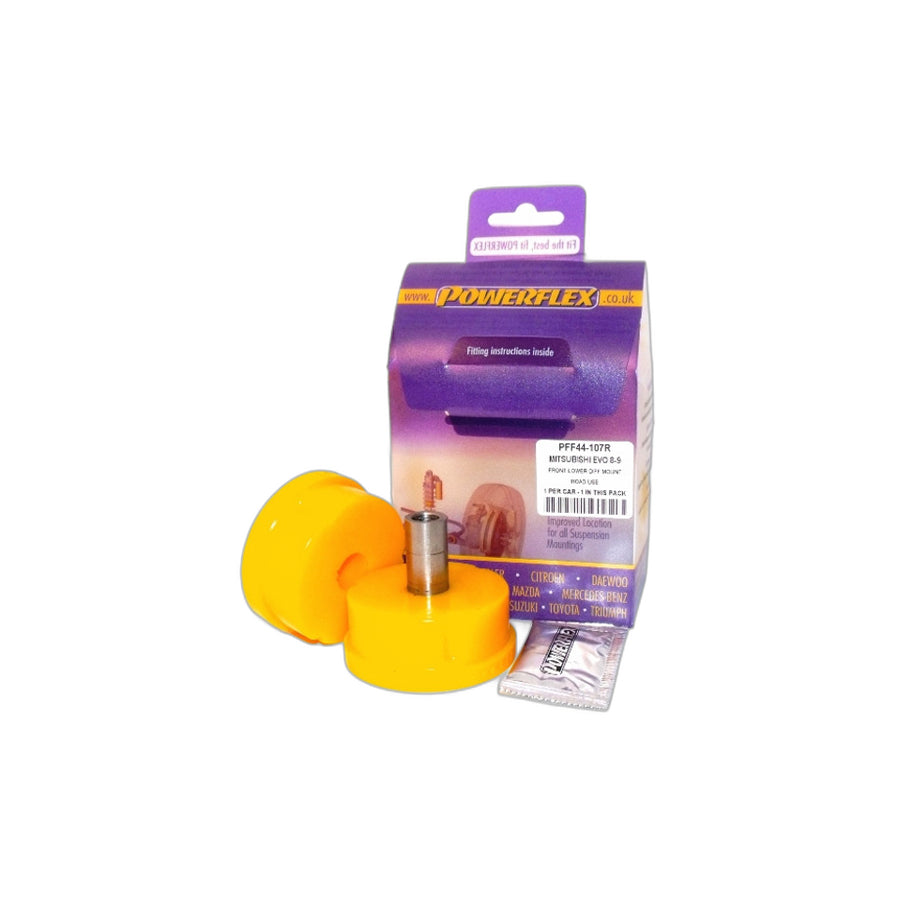 Powerflex PFF44-107R Mitsubishi Lancer Evo Front Lower Rear Diff Mount (Road) | ML Performance EU Car Parts