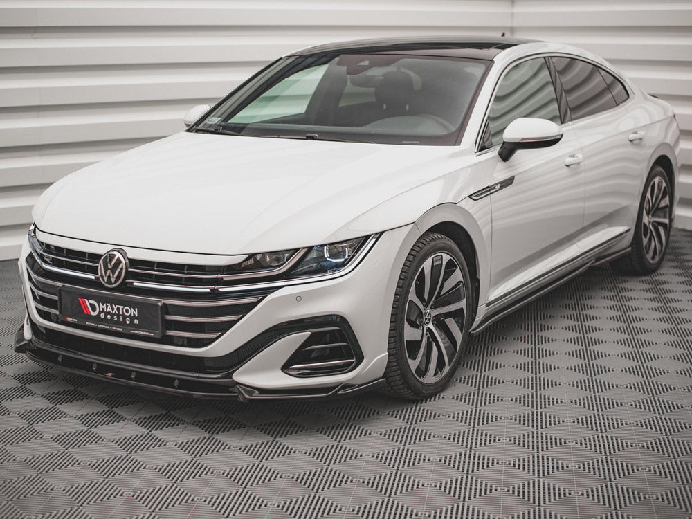 Maxton Design VW Arteon R-line Facelift (2020-) Front Splitter V.1