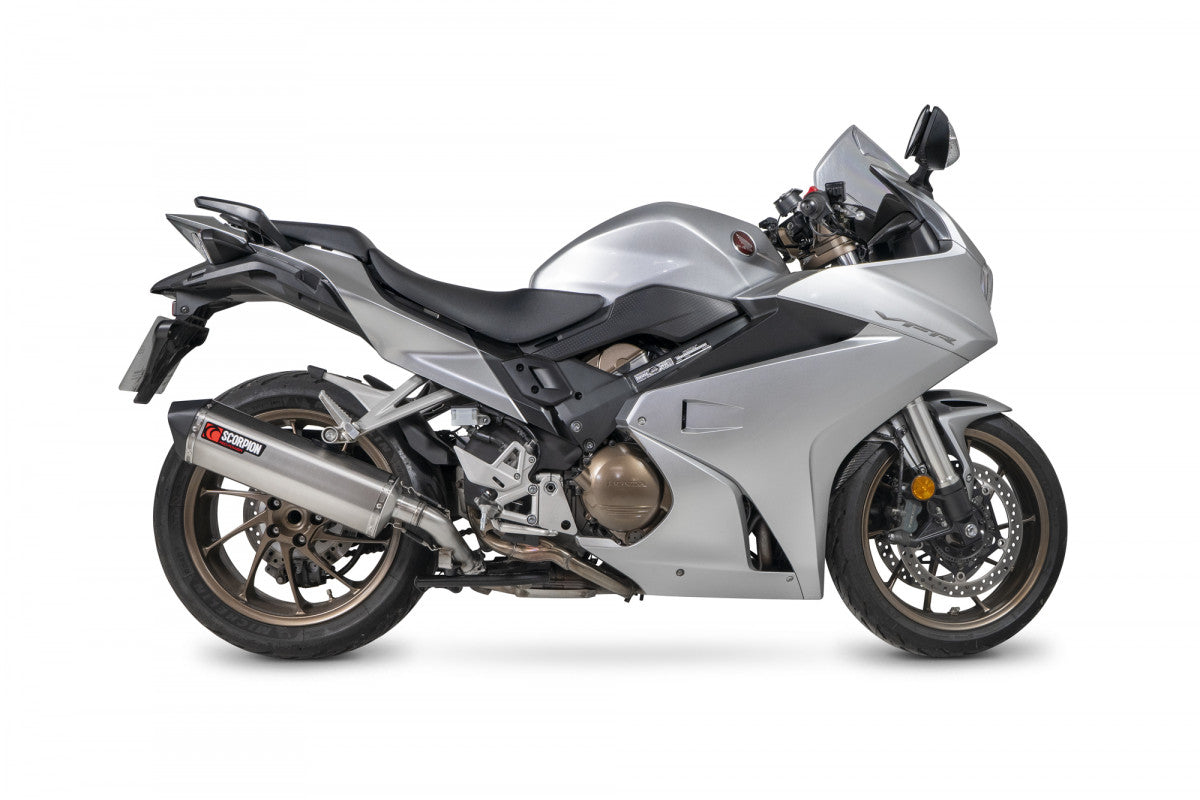 Scorpion RHA168TEO Honda VFR800 F Serket Parallel Slip-On - Titanium Sleeve | ML Performance EU EU