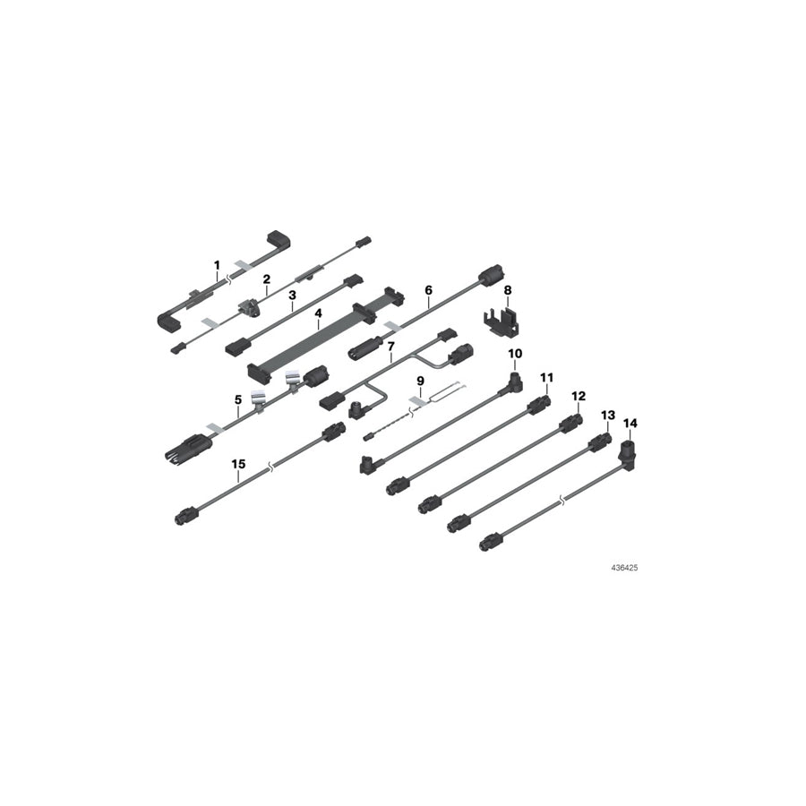Genuine BMW 61119202728 E82 E88 Connection Wire, Usb/Mulf Ii 3120MM (Inc. M Coupé, 128i & 123d) | ML Performance EU
