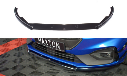 Maxton Design FO-FO-4-STLINE-FD2T Front Splitter V.2 Ford Focus ST / ST-Line MK4 | ML Performance UK Car Parts