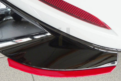 Rieger 00059519 VW Mk7 Golf GTI-TCR Rear Side Splitter 4 | ML Performance EU Car Parts