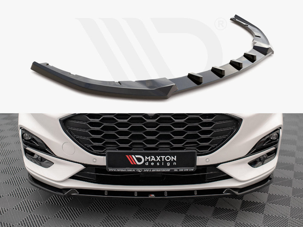Maxton Design FO-KU-3-STLINE-FD1T Front Splitter Ford Kuga St-line MK3 | ML Performance UK Car Parts