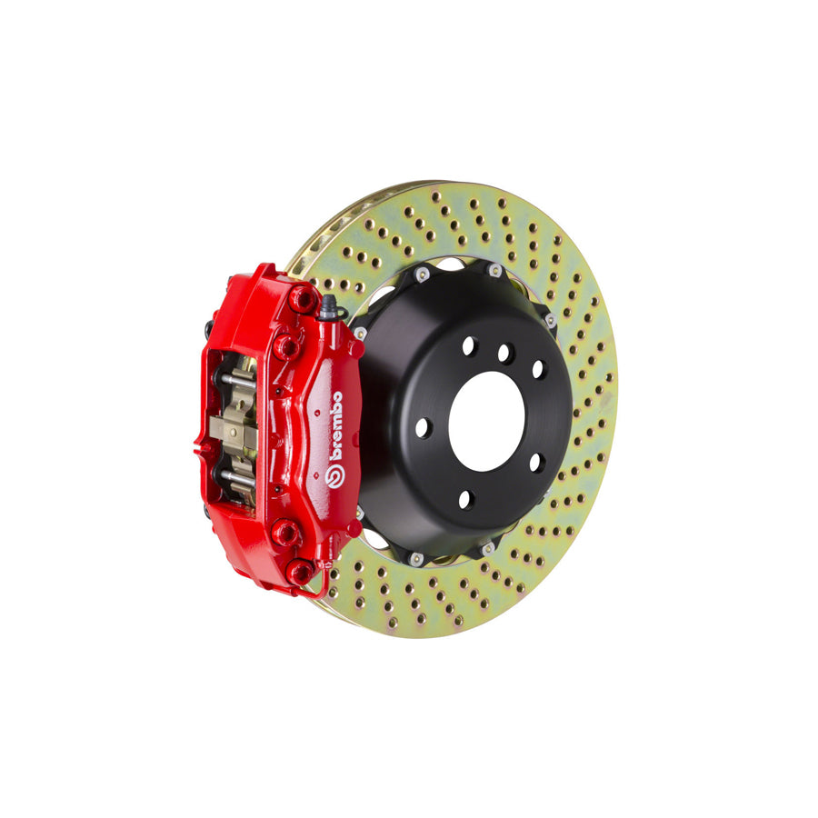 Brembo 2C1.8012A Toyota Supra Rear GT 4-Pistons Drilled 2-piece Big Brake Kit 345x28mm