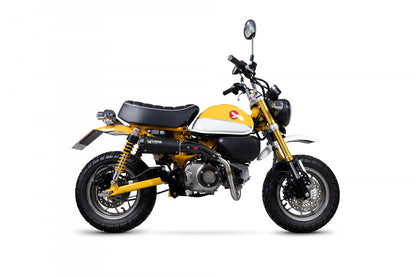 Scorpion PHA193SYSBCER Honda Monkey Red Power Full System - Black Ceramic Coated Sleeve | ML Performance EU EU