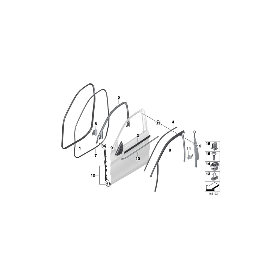 Genuine BMW 51417412266 Grid, Right HIFI (Inc. X6 28iX, X6 M & X6 35iX) | ML Performance EU