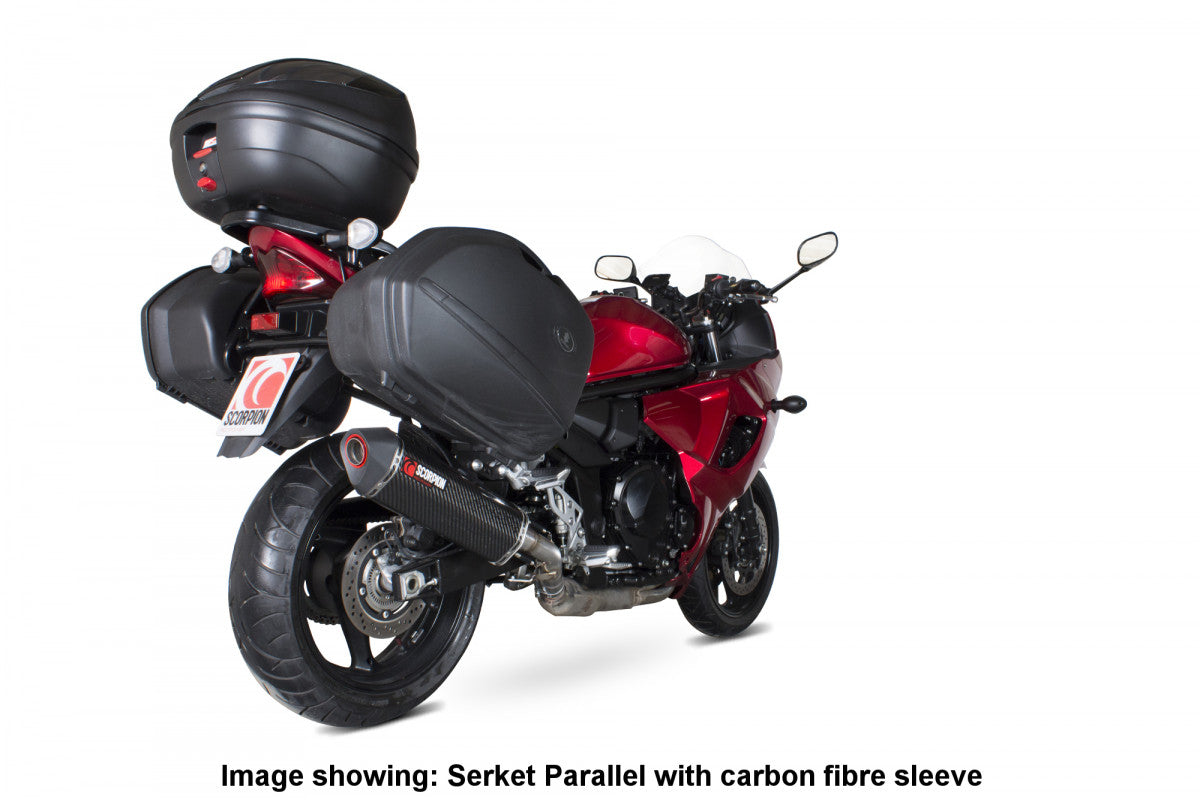 Scorpion RSI116SEO Suzuki GSX1250 FA Serket Parallel Slip-On - Brushed Stainless Steel Sleeve | ML Performance EU EU