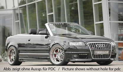 Rieger 00055261 Audi 8H A4 Front Bumper 3 | ML Performance EU Car Parts