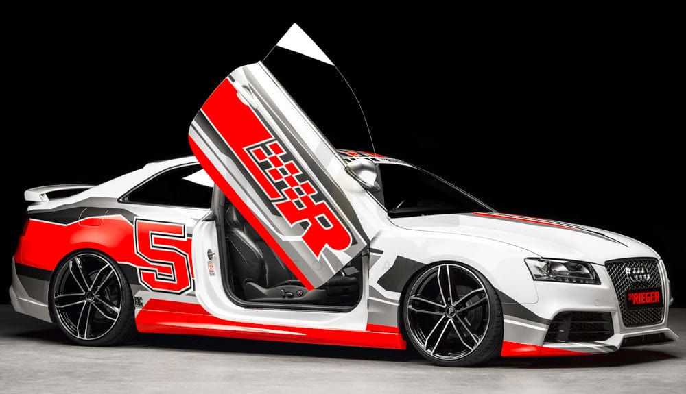 Rieger 00055432 Audi B8 B81 Front Bumper (A5 & S5) 8 | ML Performance EU Car Parts