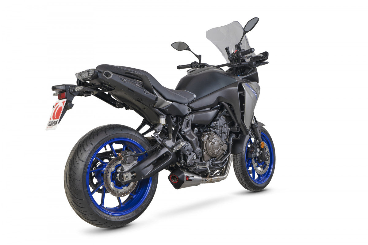 Scorpion RYA124SYSSEO Yamaha Tracer 7 Serket Taper Full System - Brushed Stainless Steel Sleeve | ML Performance EU EU