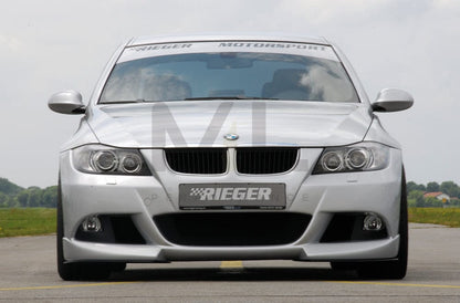Rieger 00053412 BMW 3 Series E90 E91 Front Bumper 4 | ML Performance EU Car Parts