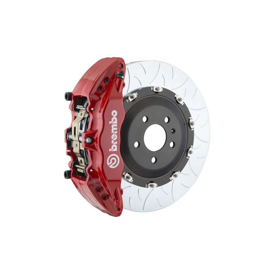 Brembo 1J3.9002A Dodge Ram Front GT 6-Pistons Slotted Type-3 2-piece Big Brake Kit 380x34mm