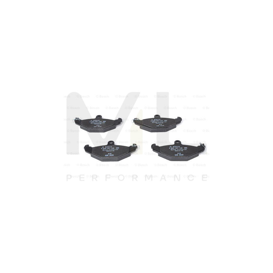 Bosch 0986461148 Brake Pad Set With Anti-Squeak Plate BP597 | ML Performance Car Parts