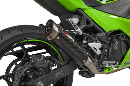 Scorpion KA1019SYSCEM Kawasaki Ninja 400 Rp1-Gp Race System - Carbon Fibre Sleeve | ML Performance EU EU