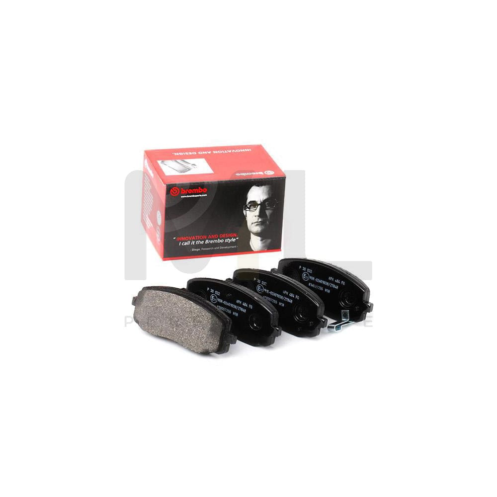 Brembo P 30 032 Brake Pad Set With Acoustic Wear Warning | ML Performance Car Parts