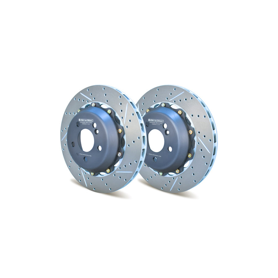 Girodisc A2-022D Mercedes-Benz C215 C219 S/W211 Rear 2-Piece Brake Discs - Pair | ML Performance EU Car Parts