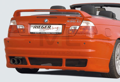 Rieger 00050213 BMW 3 Series E46 Rear Bumper 4 | ML Performance EU Car Parts