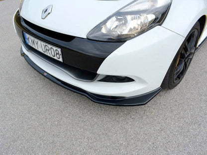 Maxton Design Renault Clio MK3 Rs Facelift (2009-2012) Front Splitter V.1
