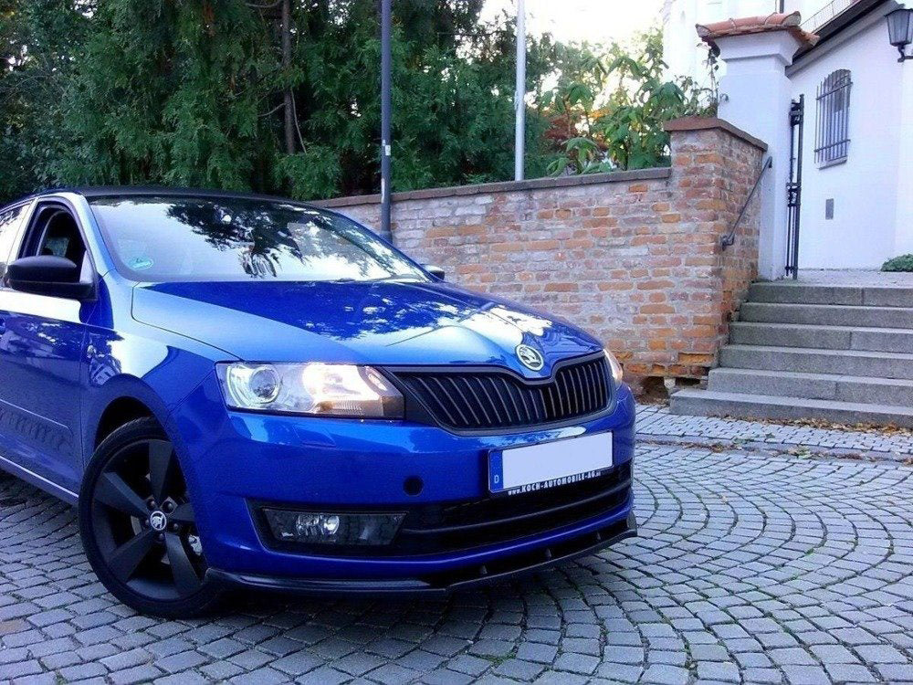 Maxton Design Skoda Rapid Front Splitter