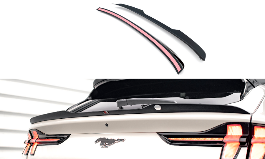 Maxton Design FO-MU-MACHE-1-CAP2T Lower Spoiler Cap Ford Mustang Mach-E MK1 | ML Performance EU Car Parts