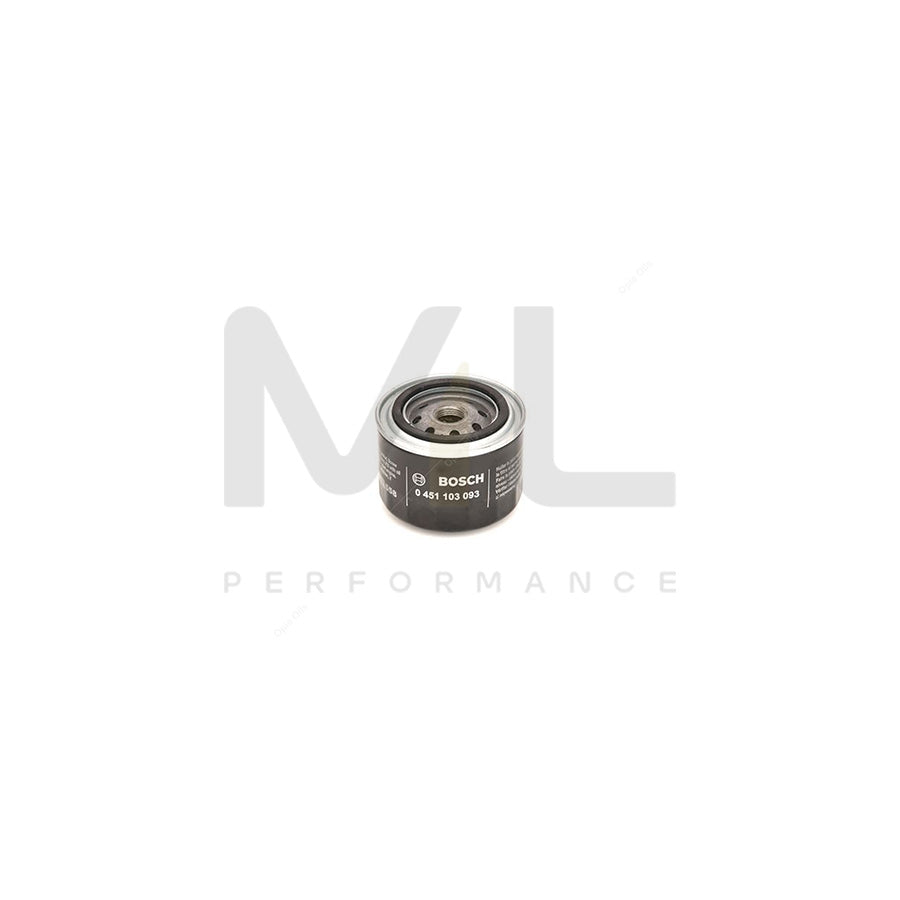 BOSCH Oil Filter 0451103093 [ P 3093 ] | ML Car Parts UK | ML Performance