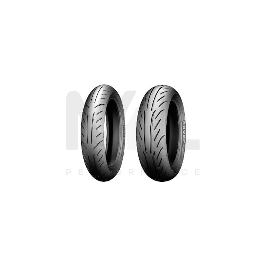Michelin Power Pure SC 130/60 13 60P Rear Motorcycle Summer Tyre | ML Performance EU Car Parts