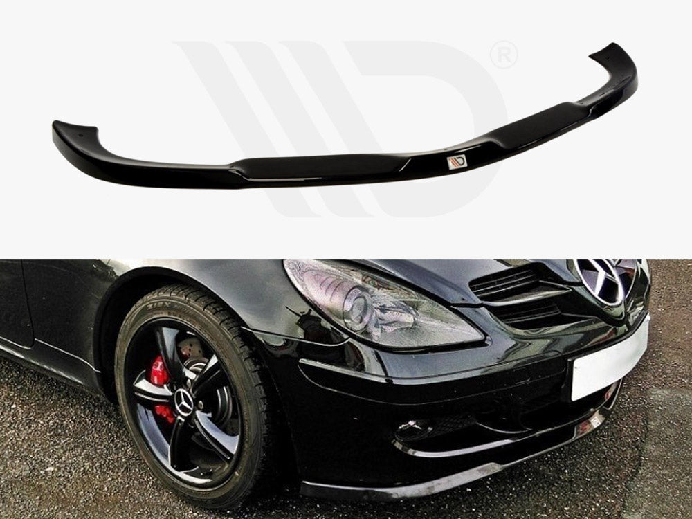 Maxton Design ME-SLK-R171-FD1T Front Splitter Mercedes Slk Fits | ML Performance UK Car Parts