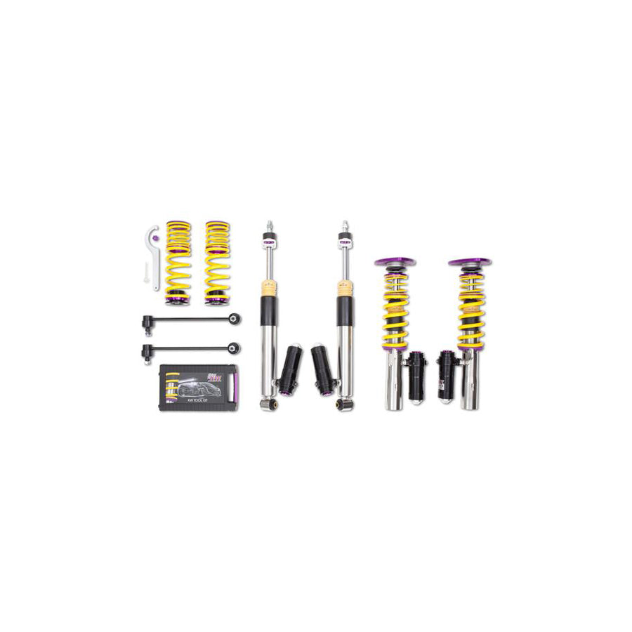 KW 3528080N Audi Seat VW Clubsport 2-Way Coilover Kit (A3, Leon & Golf) 1 | ML Performance EU Car Parts