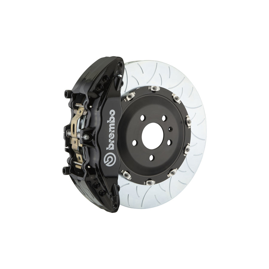 Brembo 1J3.9015A Ford Lincoln Front GT 6-Pistons Slotted Type 3 2-piece Big Brake Kit 380x34mm (Inc. Expedition, F-150, Navigator)