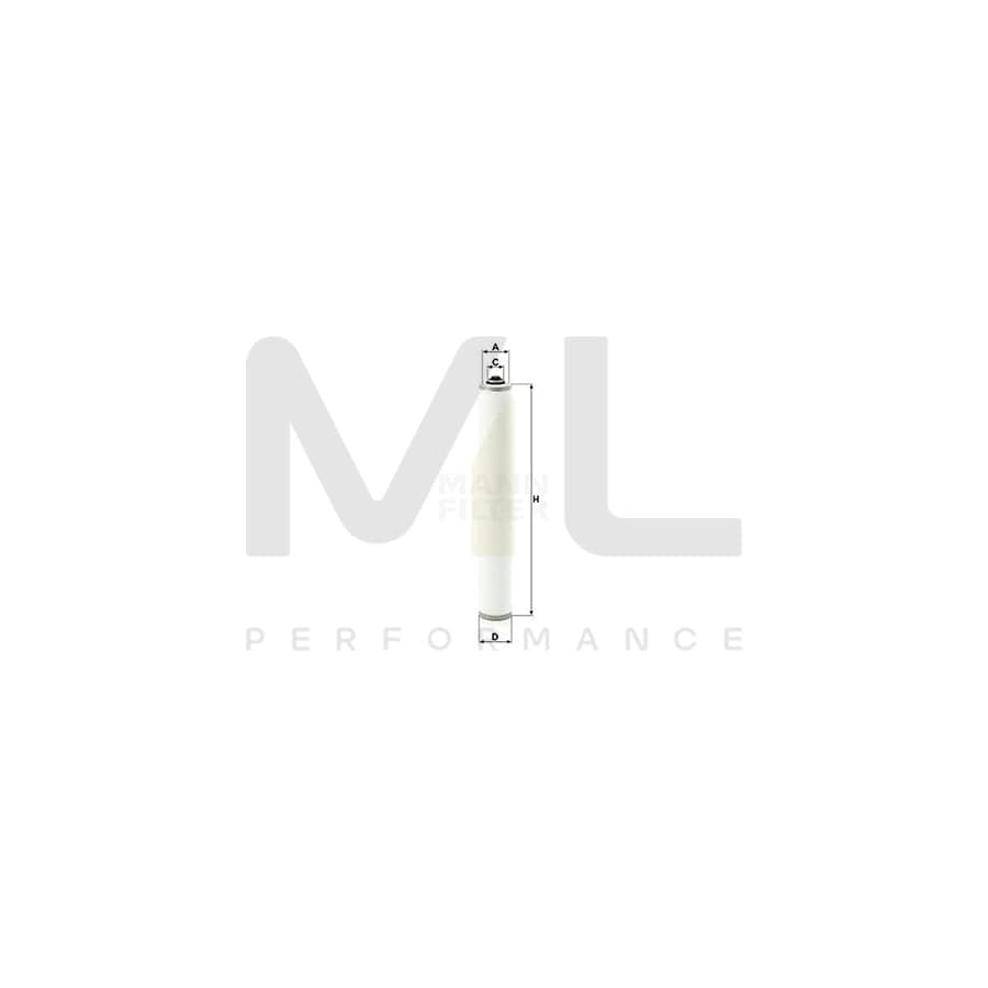 MANN-FILTER LE 12 006 Filter, compressed air system | ML Performance Car Parts