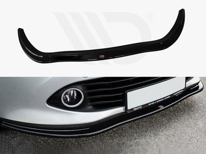 Maxton Design RE-CL-4-FD1T Front Splitter Renault Clio MK4 Standard (2012-2016) | ML Performance UK Car Parts