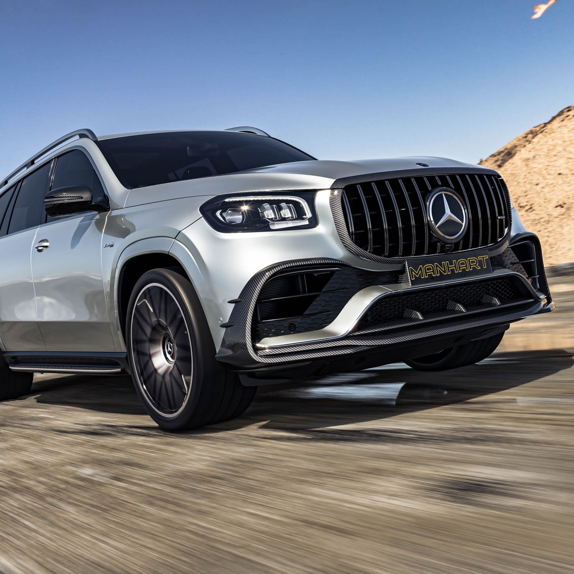 MANHART CARBON FRONT SPOILER FOR MERCEDES-AMG GLS 63