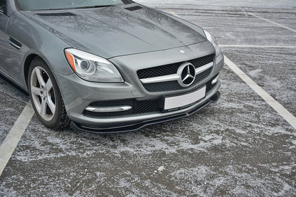 Maxton Design Mercedes Benz SLK-Class R172 Front Splitter V.1