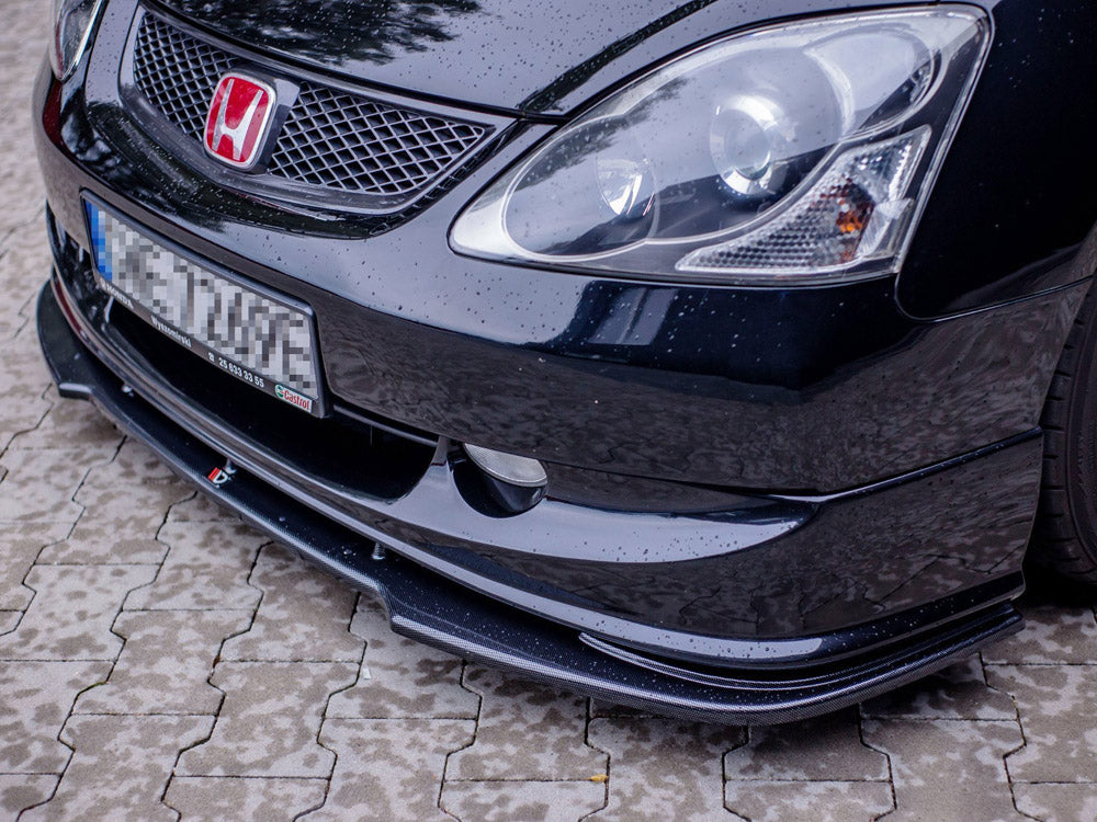 Maxton Design Honda Civic Ep3 (MK7) Type-r/s Facelift (2004-2006) Front Splitter V.1