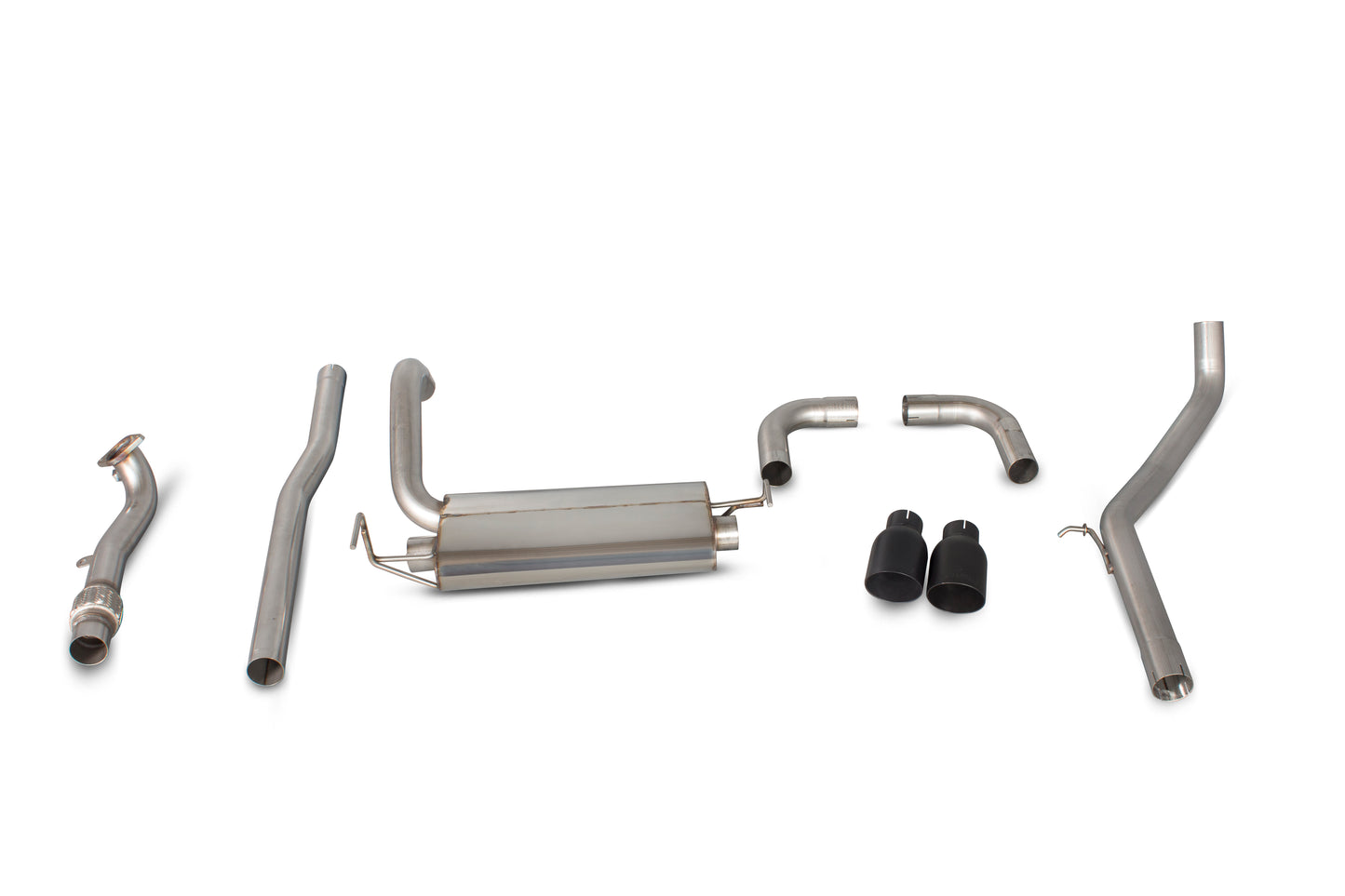 Scorpion SFT005C Fiat 500/595 Abarth Non-Resonated Cat-Back System  | ML Performance EU EU