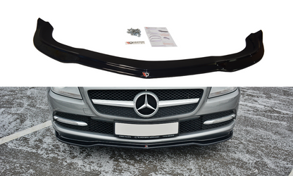 Maxton Design ME-SLK-R172-FD1T Front Splitter V.1 Mercedes Benz SLK-Class R172 | ML Performance UK Car Parts