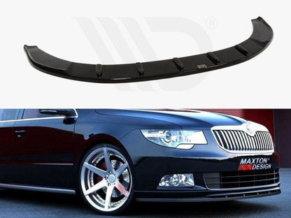 Maxton Design SK-SU-2-SPORT-FD1T Front Splitter Skoda Superb II
fits | ML Performance UK Car Parts