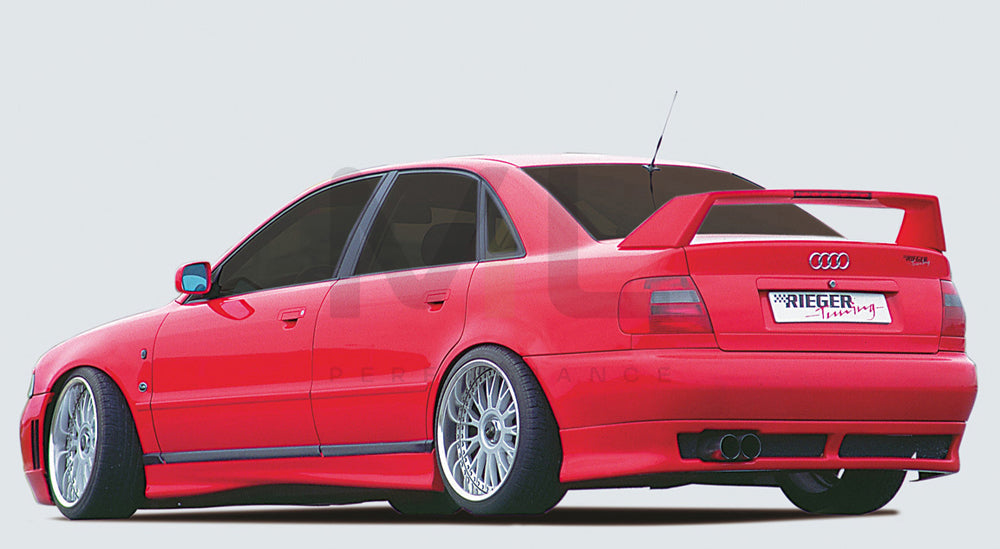 Rieger 00055035 Audi B5 A4 Rear Diffuser - RS4-Look 2 | ML Performance EU Car Parts