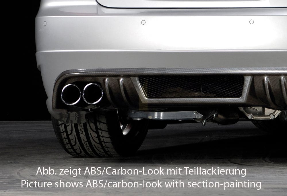 Rieger 00053440 BMW 3 Series E92 E93 Rear Diffuser 3 | ML Performance EU Car Parts