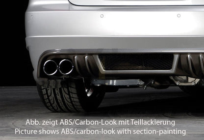 Rieger 00053440 BMW 3 Series E92 E93 Rear Diffuser 3 | ML Performance EU Car Parts