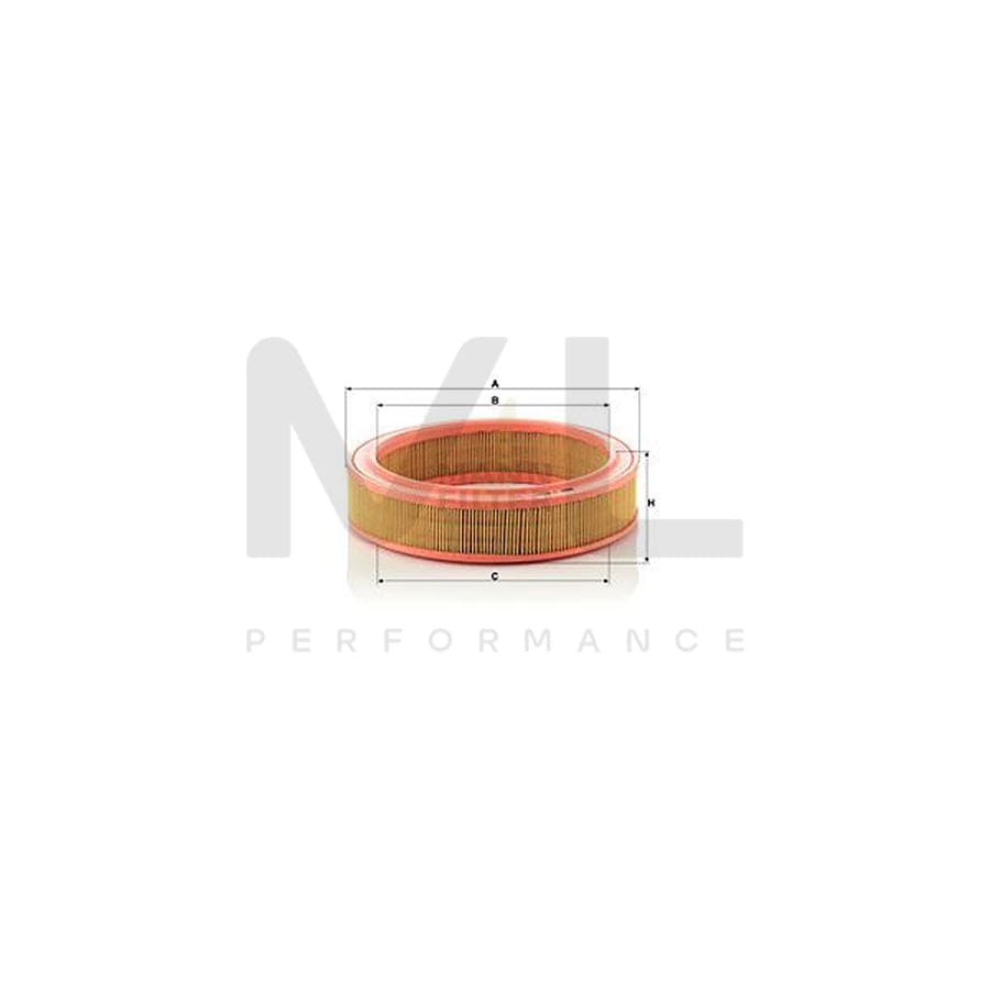 MANN-FILTER C 2852 Air Filter Filter Insert | ML Performance Car Parts