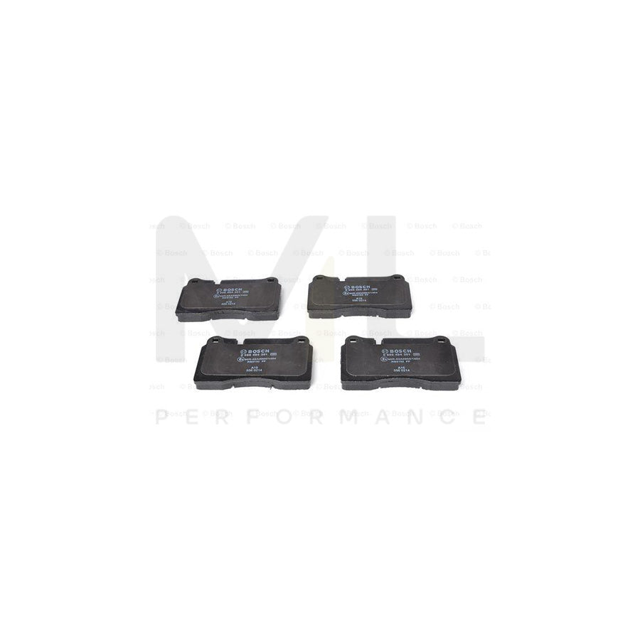 Bosch 0986494351 Brake Pad Set For Land Rover Range Rover With Anti-Squeak Plate BP1259 | ML Performance Car Parts