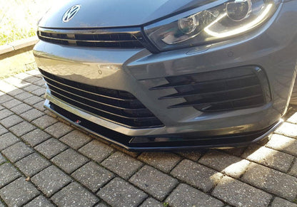 Maxton Design Volkswagen Scirocco R MK3 (Facelift) Front Splitter V.1