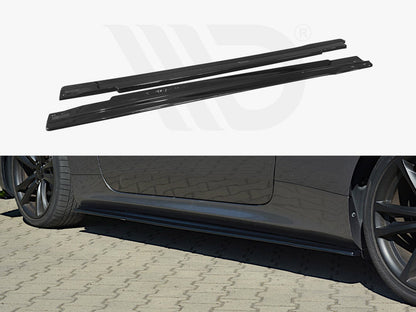 Maxton Design HY-GE-1-C-SD1T Side Skirts Splitters Hyundai Genesis MK1 Coupe (2009-2012) | ML Performance UK Car Parts