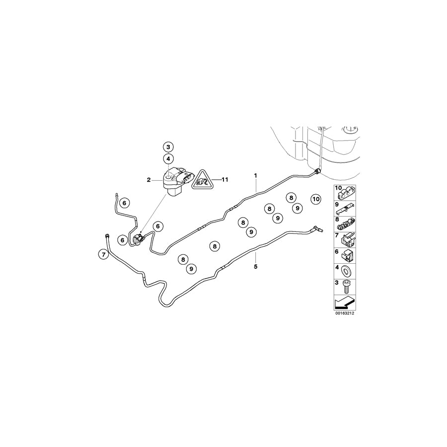 Genuine BMW 07119905219 E63 E64 E60 Fillister-Head Screw M6X20-A4 70 (Inc. M5, 745d & M6) | ML Performance EU Car Parts