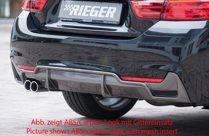 Rieger 00053477 BMW 4 Series F32 F33 F36 Rear Diffuser 5 | ML Performance EU Car Parts