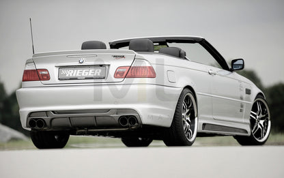 Rieger 00050248 BMW 3 Series E46 Rear Bumper 2 | ML Performance EU Car Parts